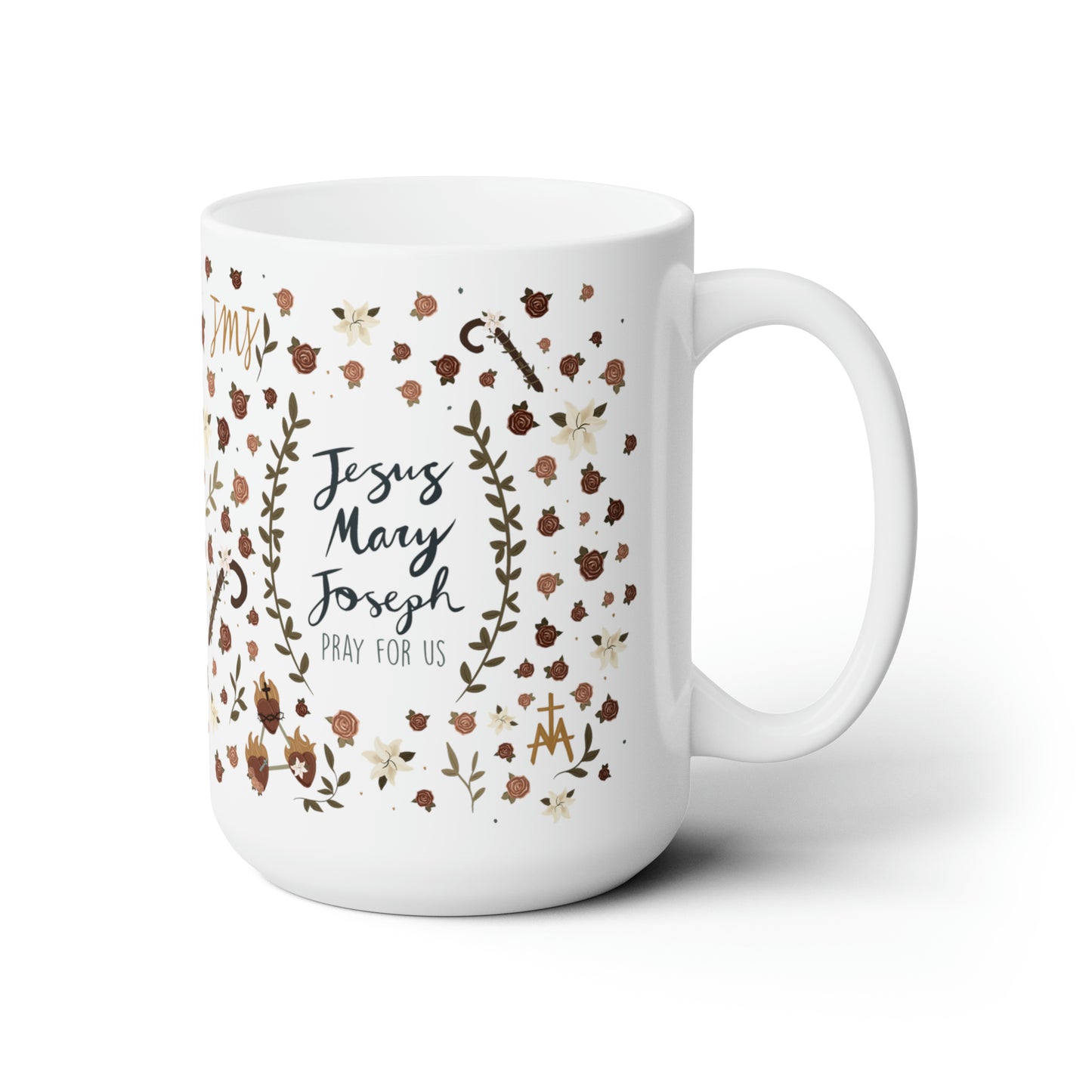 Holy Family Ceramic Mug 15oz