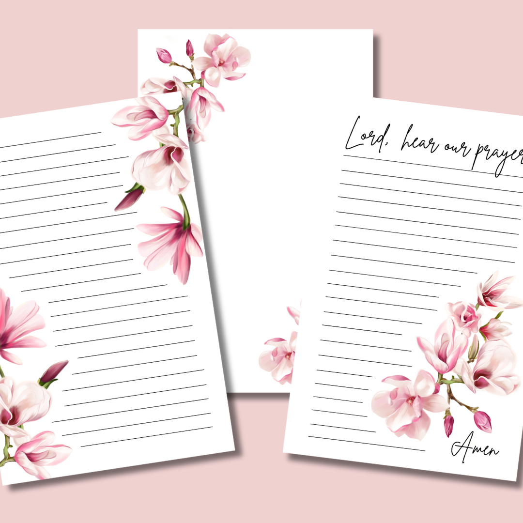 Catholic Prayer Journal Pages