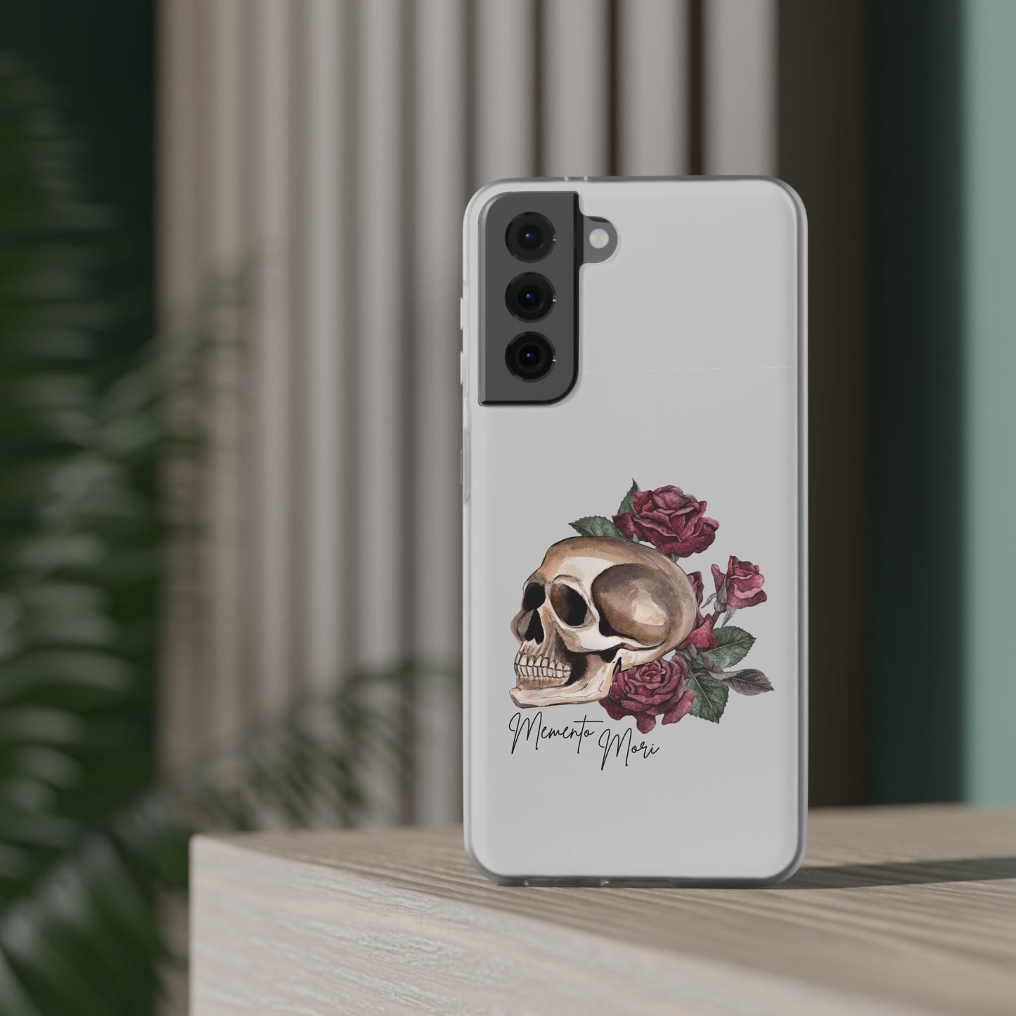 Memento Mori Catholic Phone Case Violet Heart Studios