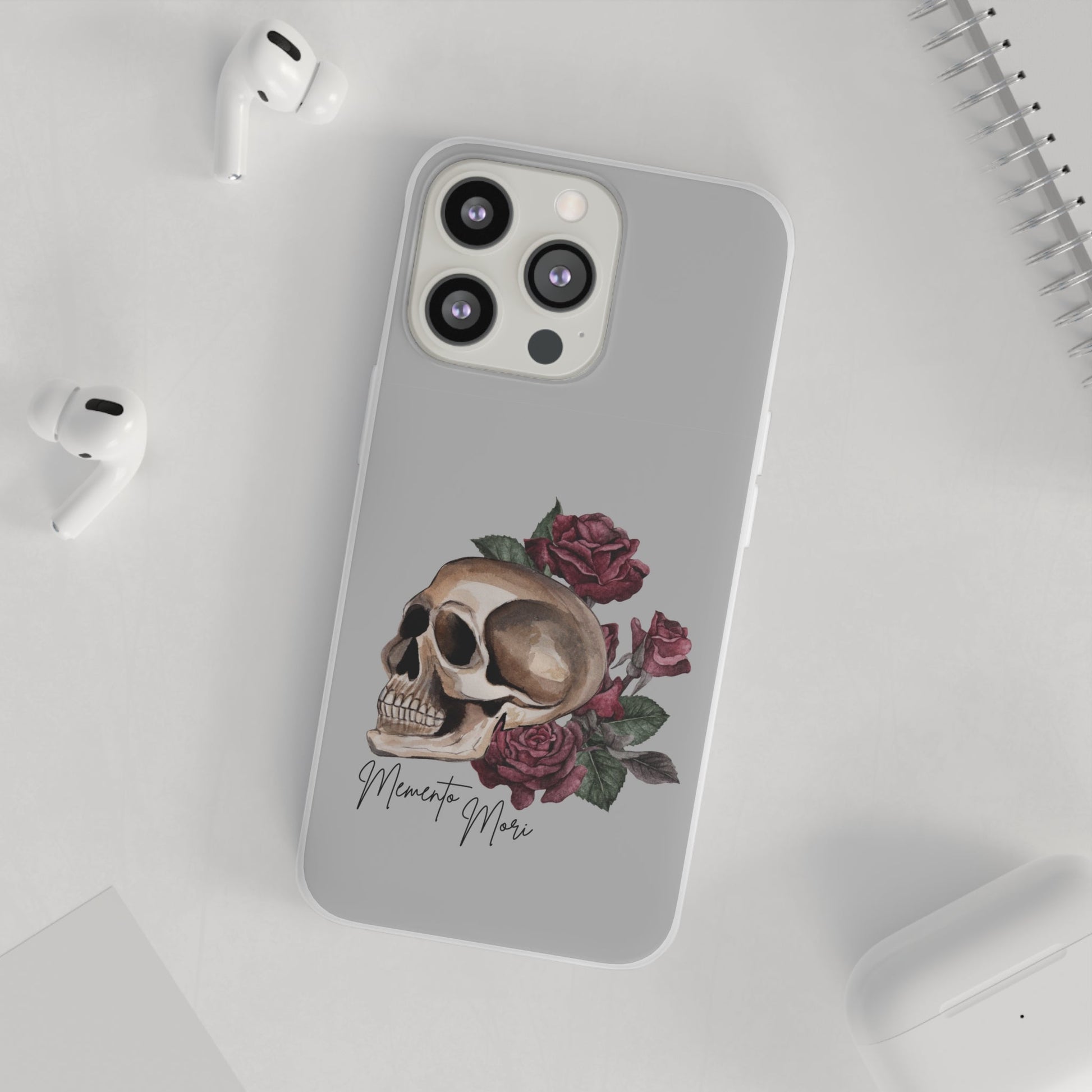 Memento Mori Catholic Phone Case Violet Heart Studios