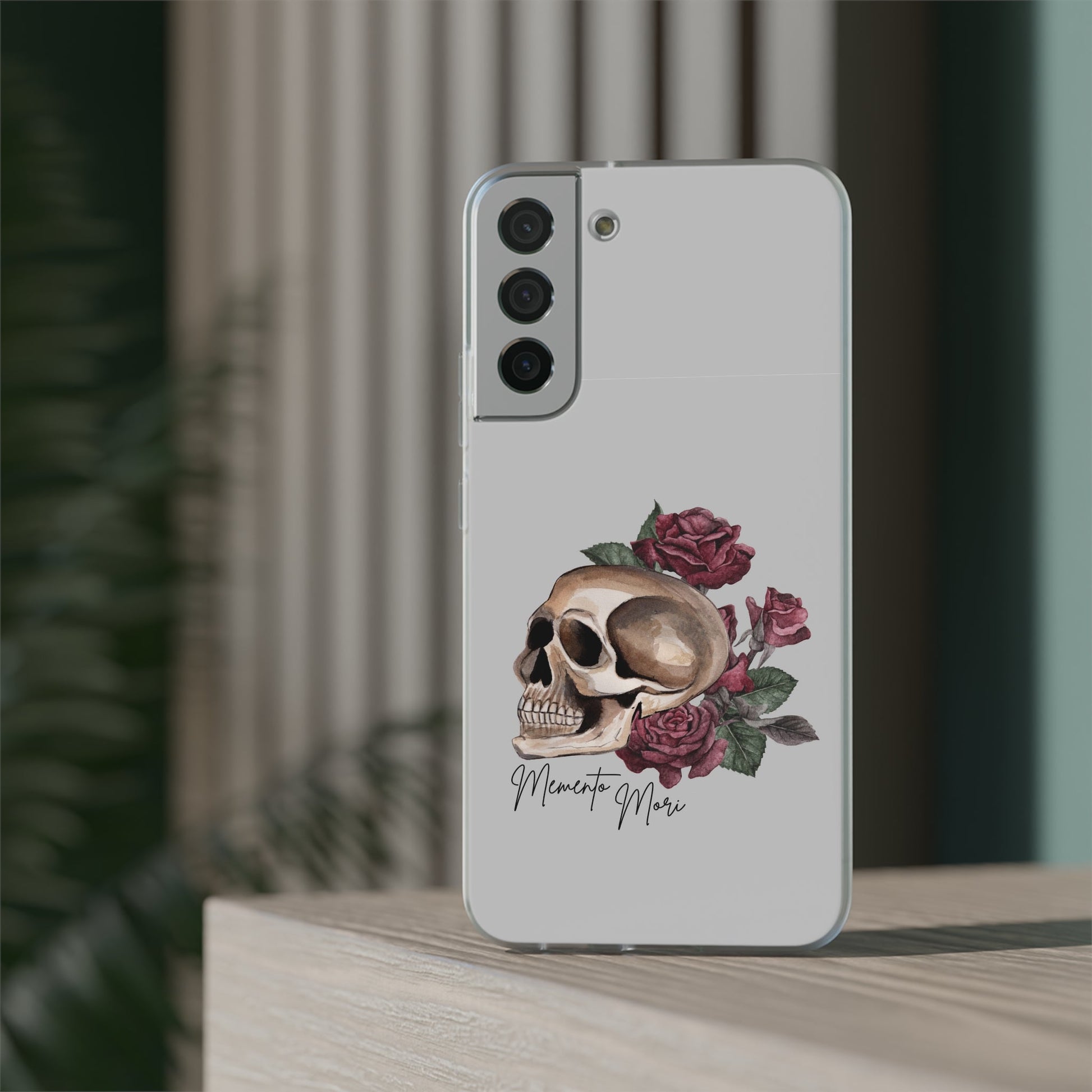 Memento Mori Catholic Phone Case Violet Heart Studios