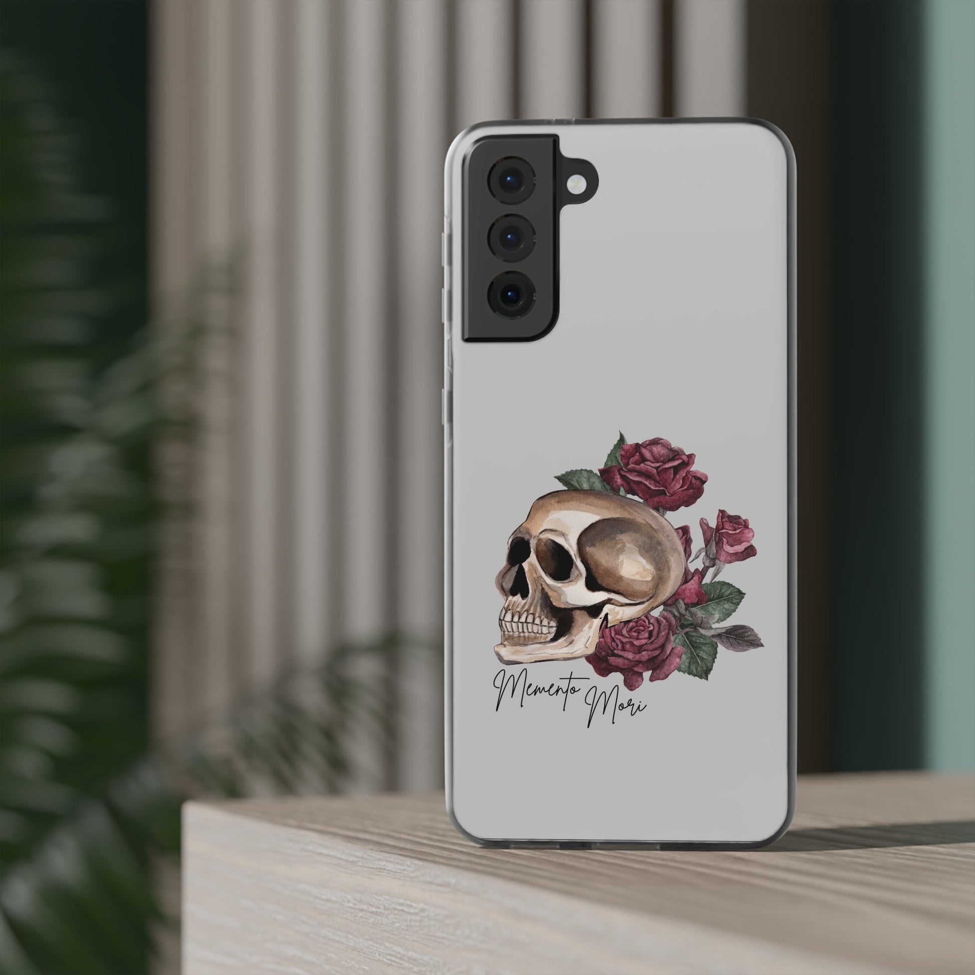 Memento Mori Catholic Phone Case Violet Heart Studios