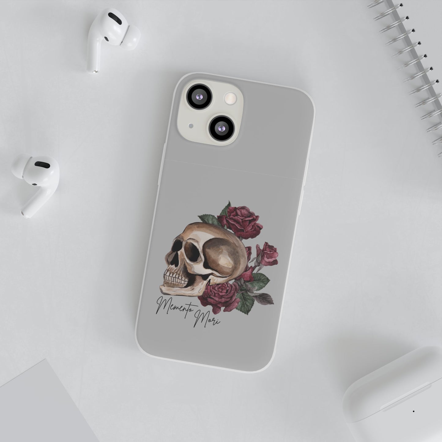 Memento Mori Catholic Phone Case Violet Heart Studios