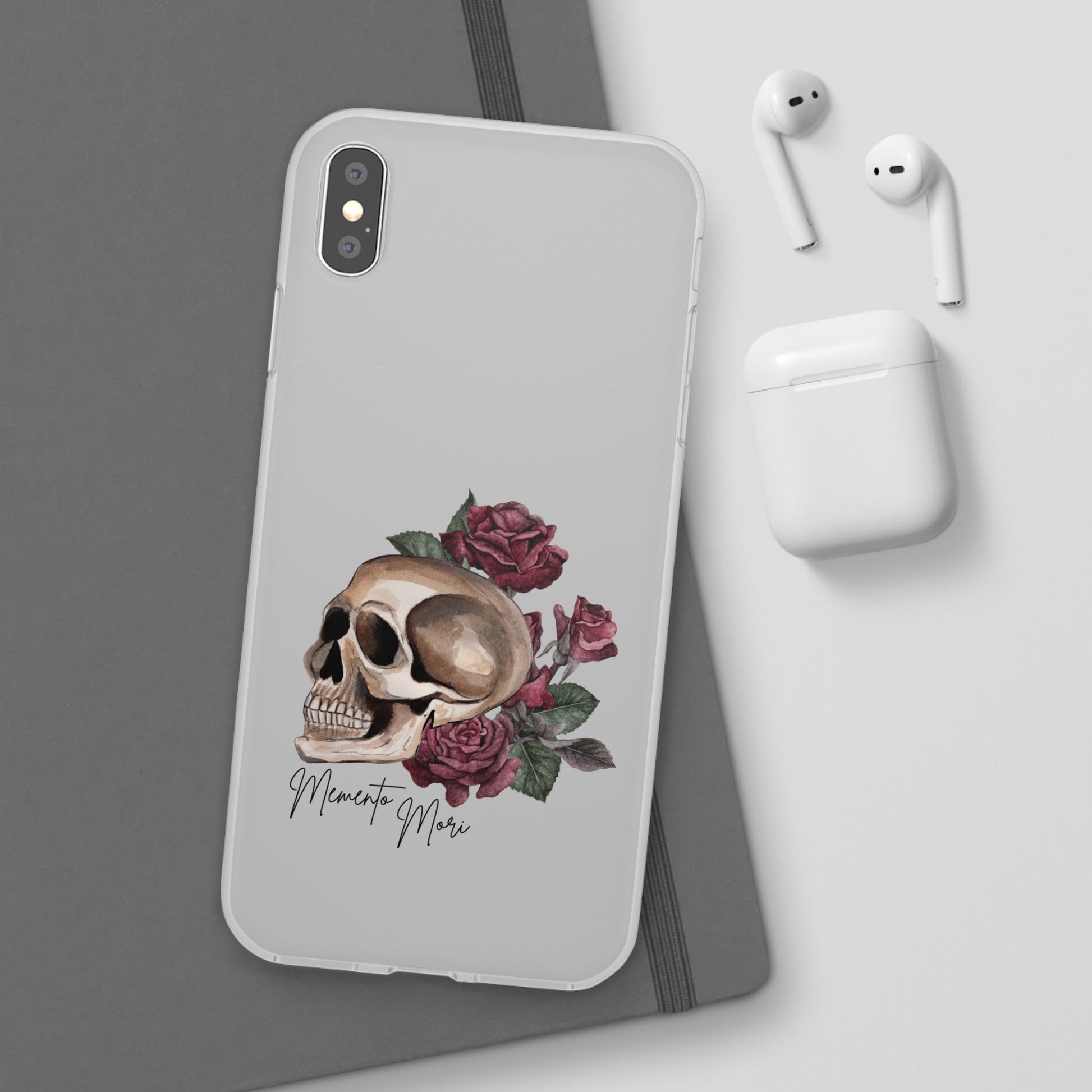 Memento Mori Catholic Phone Case Violet Heart Studios